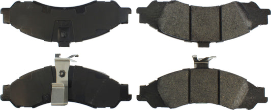 Posi-Quiet Extended Wear Brake Pads with Shims a  Centric Brake Parts  CBP106.10430