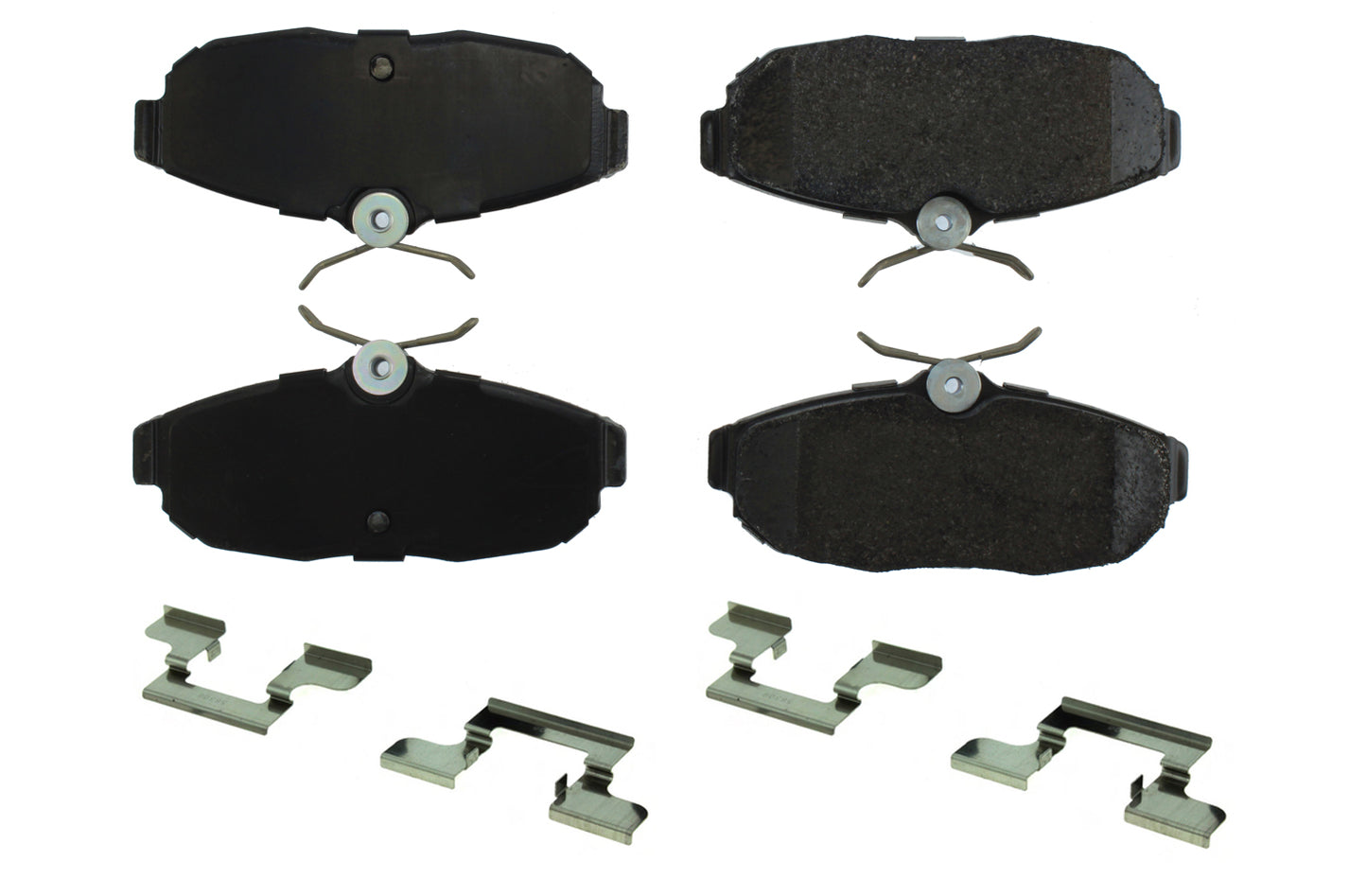 Posi-Quiet Extended Wear Brake Pads with Shims a  Centric Brake Parts  CBP106.10820