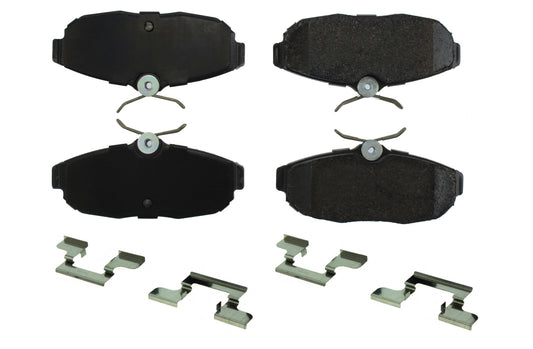 Posi-Quiet Extended Wear Brake Pads with Shims a  Centric Brake Parts  CBP106.10820