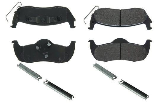 Posi-Quiet Extended Wear Brake Pads with Shims a  Centric Brake Parts  CBP106.10870