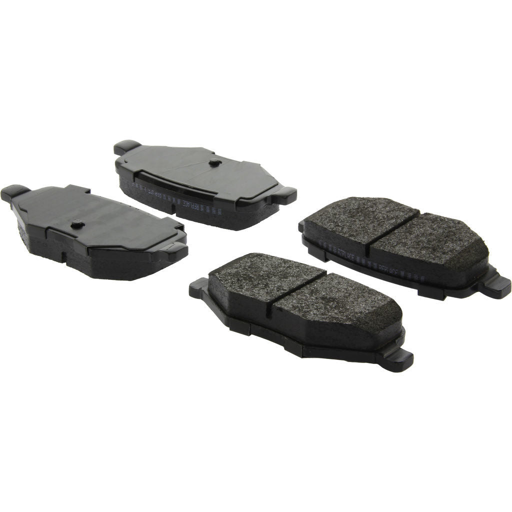 Posi-Quiet Extended Wear Brake Pads with Shims a  Centric Brake Parts  CBP106.13770