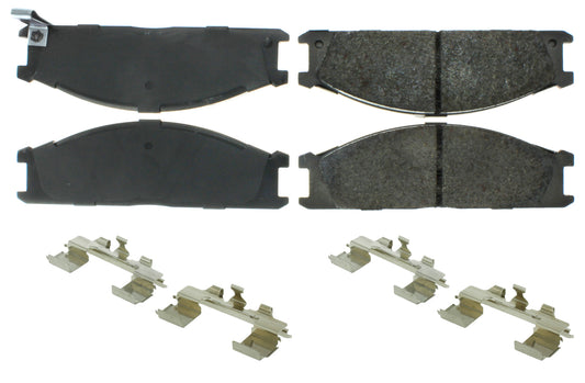 Premium Semi-Metallic Br ake Pads with Shims and  Centric Brake Parts  CBP300.03330
