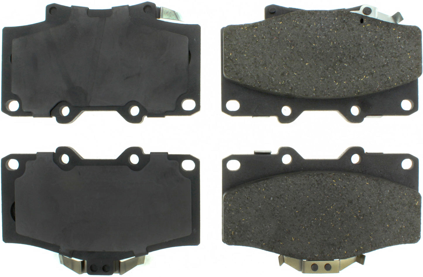Premium Semi-Metallic Br ake Pads with Shims and  Centric Brake Parts  CBP300.06110