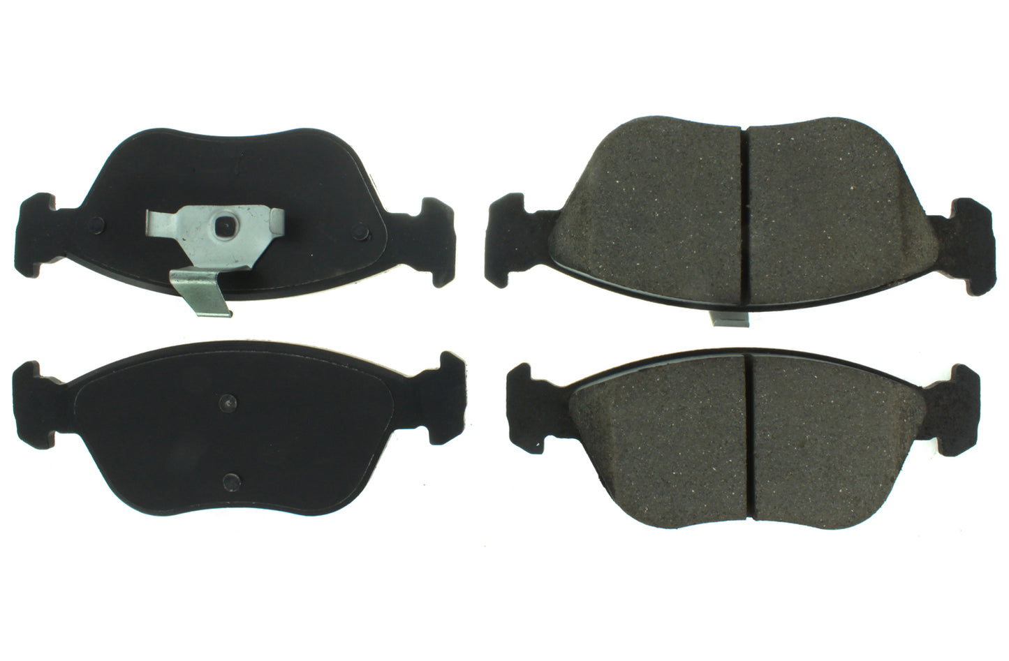 Premium Semi-Metallic Br ake Pads with Shims and  Centric Brake Parts  CBP300.06180