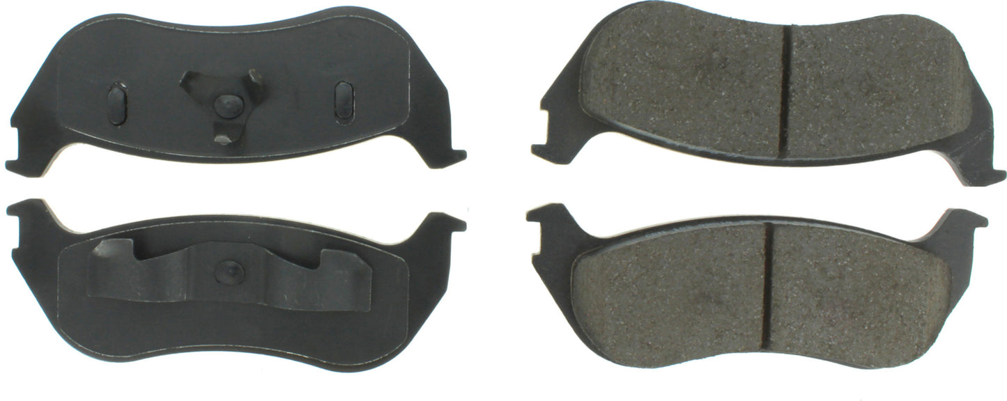 Premium Semi-Metallic Br ake Pads with Shims and  Centric Brake Parts  CBP300.08810