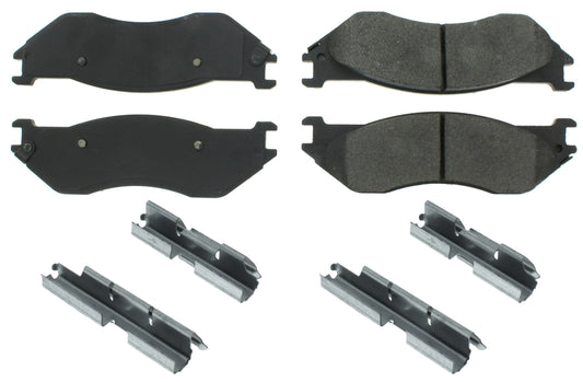 Premium Semi-Metallic Br ake Pads with Shims and  Centric Brake Parts  CBP300.08970