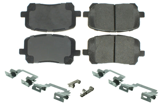 Premium Semi-Metallic Br ake Pads with Shims and  Centric Brake Parts  CBP300.09230