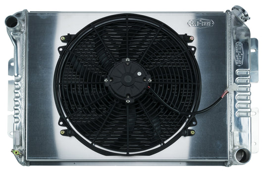 Cold Case Radiators 67-69 Camaro BB / Firebi rd MT Radiator &16in Fan MPN CCRCHC11K For Chevy, GM F-Body 1967-68