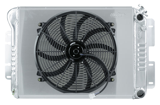 Cold Case Radiators 67-69 Camaro/Firebird LS Swap Radiator &16in Fan MPN CCRCHC547AK For GM LS-Series, F-Body 1967-69