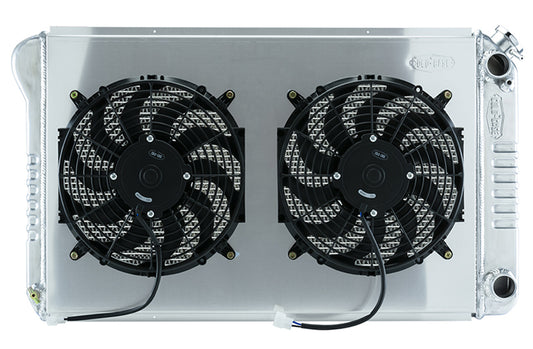 Cold Case Radiators 70-81 Camaro/Firebird LS Swap Radiator & 12in Fan MPN CCRCHC557AK For GM LS-Series, F-Body 1970-81