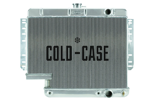 Cold Case Radiators 61-65 Impala with 500 St eering Box Radiator MPN CCRCHI565A-5 For GM B-Body 1961-65