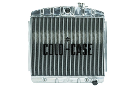 Cold Case Radiators 55-57 Tri-5 Chevy Radiat or (V8 Mount) MPN CCRCHT562A For Chevy Fullsize 1955-57