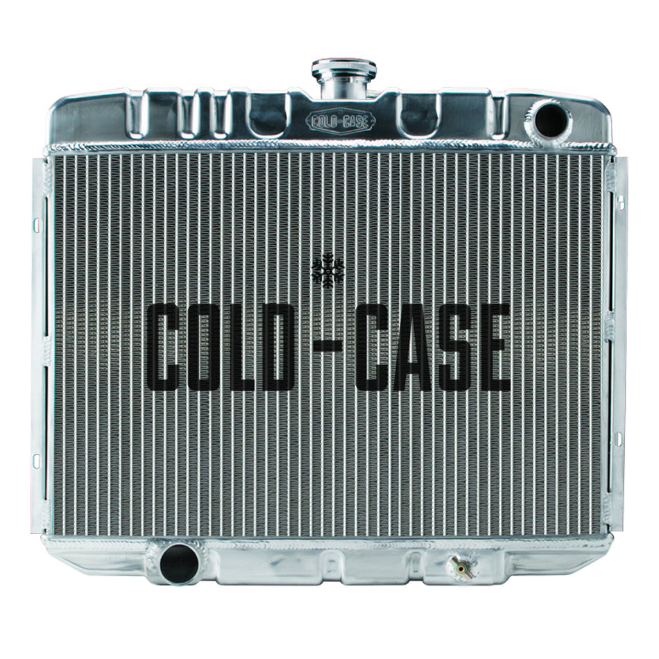 Cold Case Radiators 67-70 Mustang BB 24in Ra diator MT MPN CCRFOM588 For Ford Mustang 1967-70
