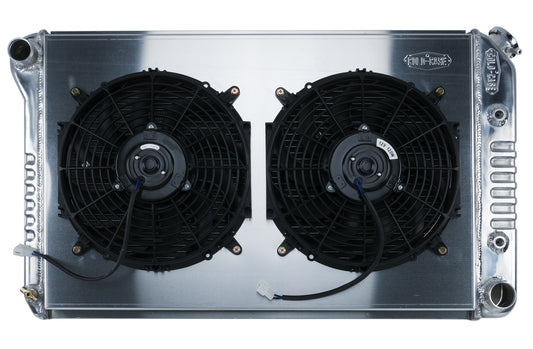 Cold Case Radiators 78-88 GM G-Body Radiator & 12in Dual Fan Kit AT MPN CCRGMG544AK For GM G-Body 1978-88