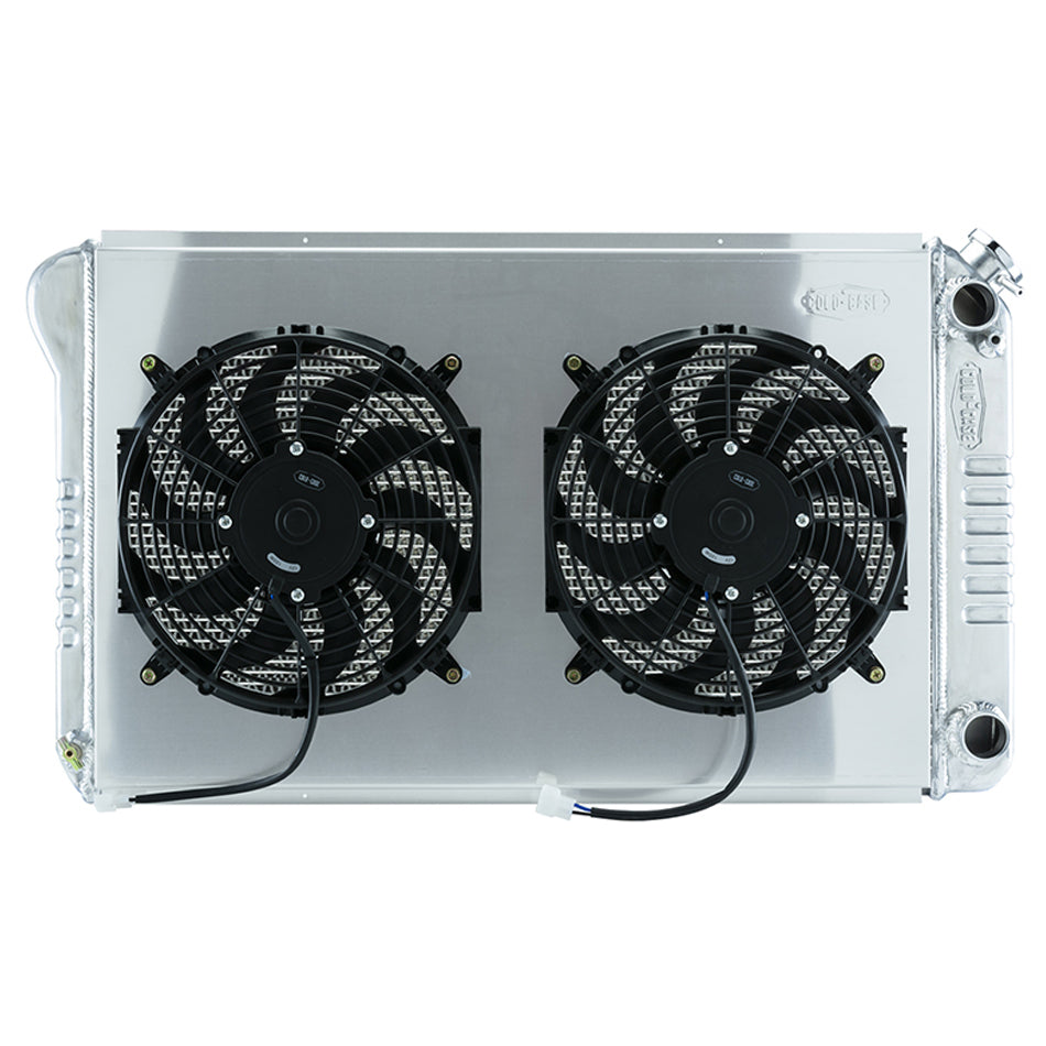 Cold Case Radiators 67-76 Chevy GMC Pickup LS Swap Radiator MPN CCRGMT558ALSK For GM Fullsize Truck LS-Series 1967-76