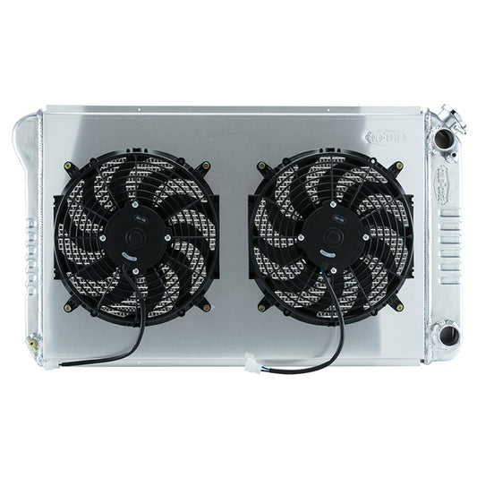 Cold Case Radiators 67-76 Chevy GMC Pickup LS Swap Radiator MPN CCRGMT558ALSK For GM Fullsize Truck LS-Series 1967-76