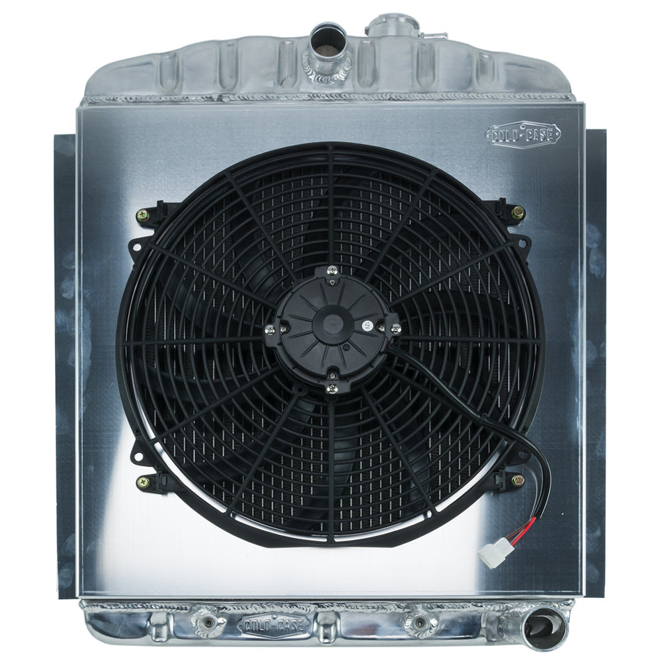Cold Case Radiators 47-54 Chevy Truck Radiat or & 16 Fan Kit MPN CCRGMT568AK For Chevy Truck 1947-54