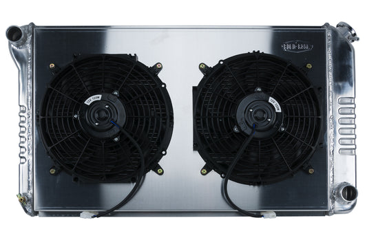 Cold Case Radiators 70-81 Firebird MT 12in Dual Fans MPN CCRGPF18K For GM F-Body 1970-81