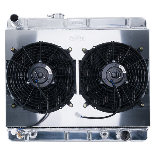 Cold Case Radiators 64-67 GTO w/o AC HO/SD 1 .25in Radiator AT MPN CCRGPG34ASK For GM A-Body 1966-67
