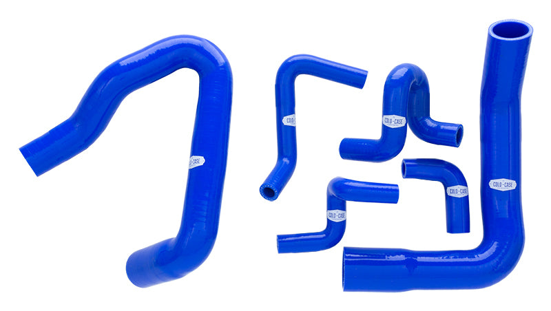 Cold Case Radiators 86-93 Mustang GT Hose Kit Blue MPN CCRHFOR05B For Ford Mustang 1986-93