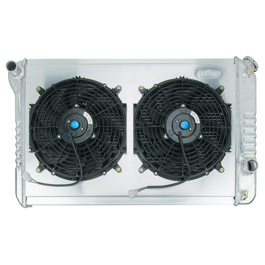 Cold Case Radiators 82-92 Camaro/Firebird 3r Radiator & 12in Fan Kit MPN CCRLMP590AK For GM F-Body 1982-92