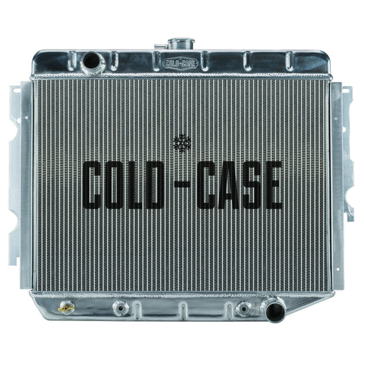 Cold Case Radiators 66-74 A/B/C/E Body AC Radiator AT 17x26in MPN CCRMOP750A For Mopar A-Body, B-Body 1966-74