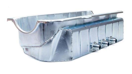 Champ Pans 5 1/2in. Deep Dry Sump W /KO & 3 #12s MPN CHACP155KO-3 For Chevy Pickup