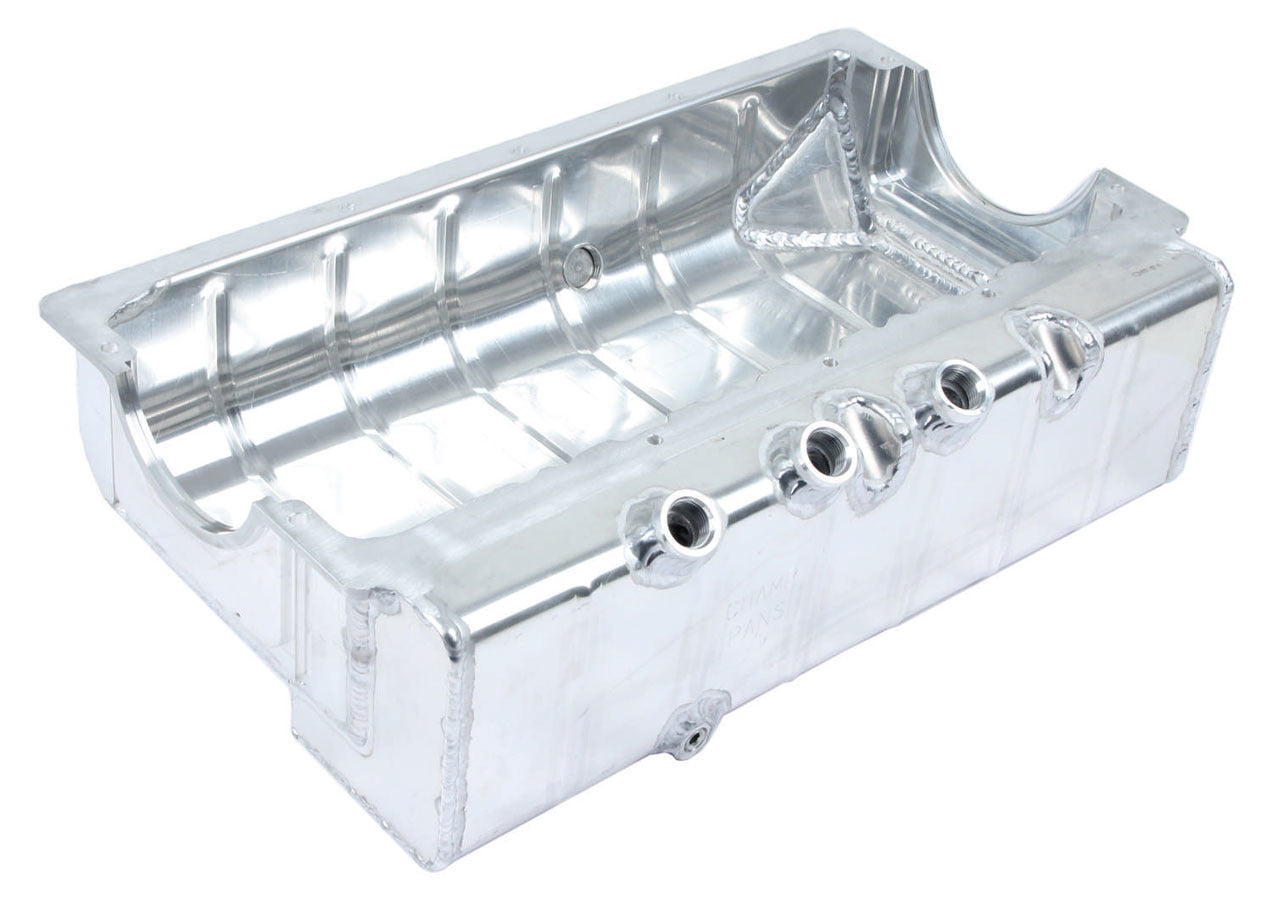 Champ Pans   SBC Dry Sump Oil Pan w/ Dart Block #12  CHAPRO180R3