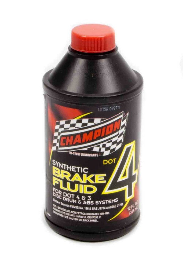 CHAMPION BRAND  Brake Fluid DOT 4 12oz.    CHO4054K