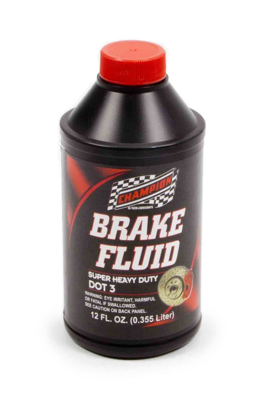 Champion Brand   Brake Fluid DOT 3 12oz.   CHO4057K