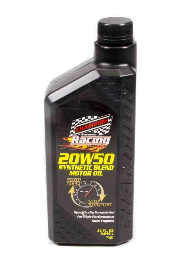 Champion Brand   20w50 Synthetic Racing Oil 1Qt  CHO4111H