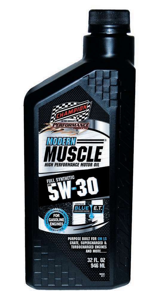 Champion Brand   Modern Muscle 5w30 Oil 1 Qt. Full Synthetic  CHO4401H