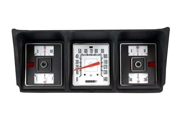 Classic Instruments 73-79 Ford P/U Gauge Set White MPN CLAFT73W For Ford Fullsize Truck 1973-79