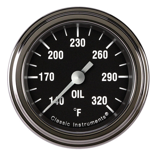 Classic Instruments   Hot Rod Oil Temp 2-1/8 Full Sweep  CLAHR128SLF