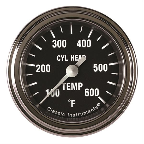 Classic Instruments Hot Rod Cylinder Head Temp 2-1/8 Full Sweep MPN CLAHR197SLF