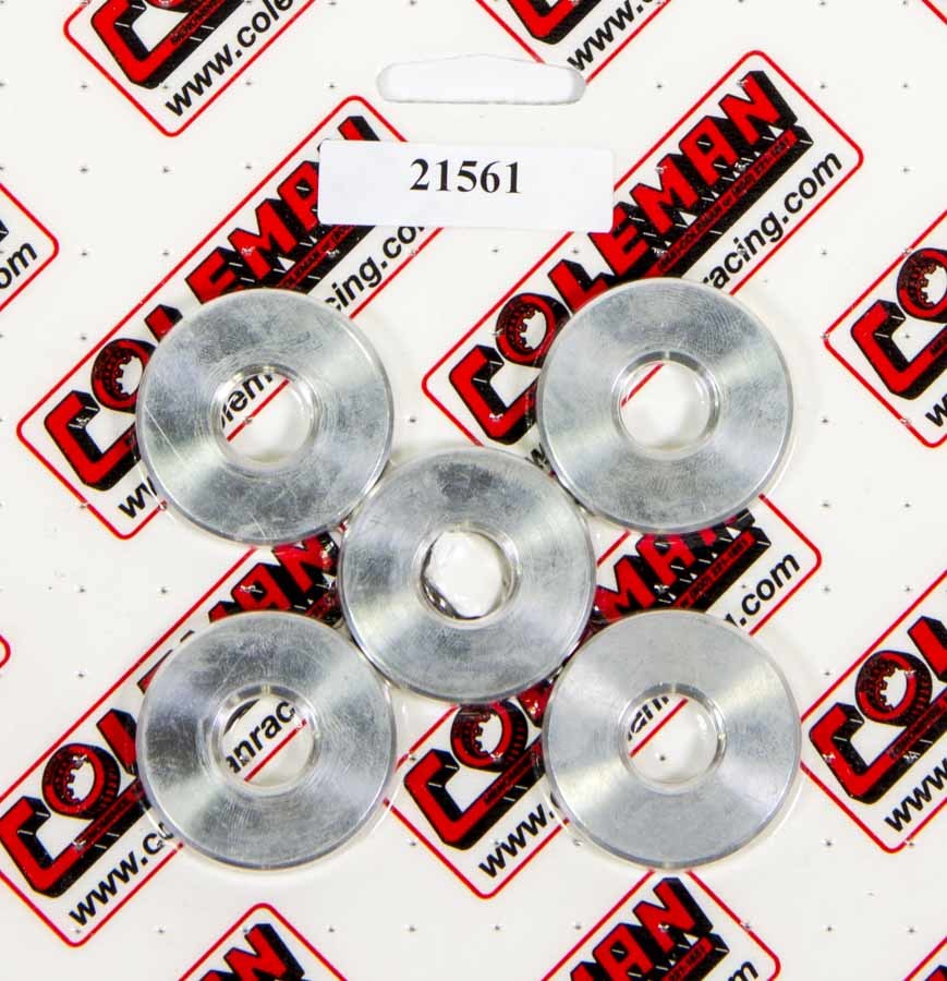 Coleman Racing Products   Screw On Wide 5 Wheel Spacer 1/4in- 5 pack  COL21561