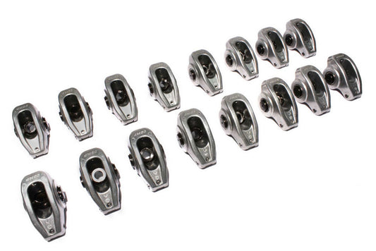 Comp Cams SBC H/E Alum. R/A's - 1.5 Ratio 3/8 Stud MPN COM17001-16 For Chevy