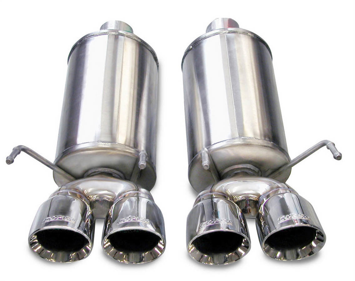 Corsa Performance Exhaust Axle-Back - 2.5i n Axle-Back Dual Rear E MPN COR14469 For Chevy Corvette 2005-08