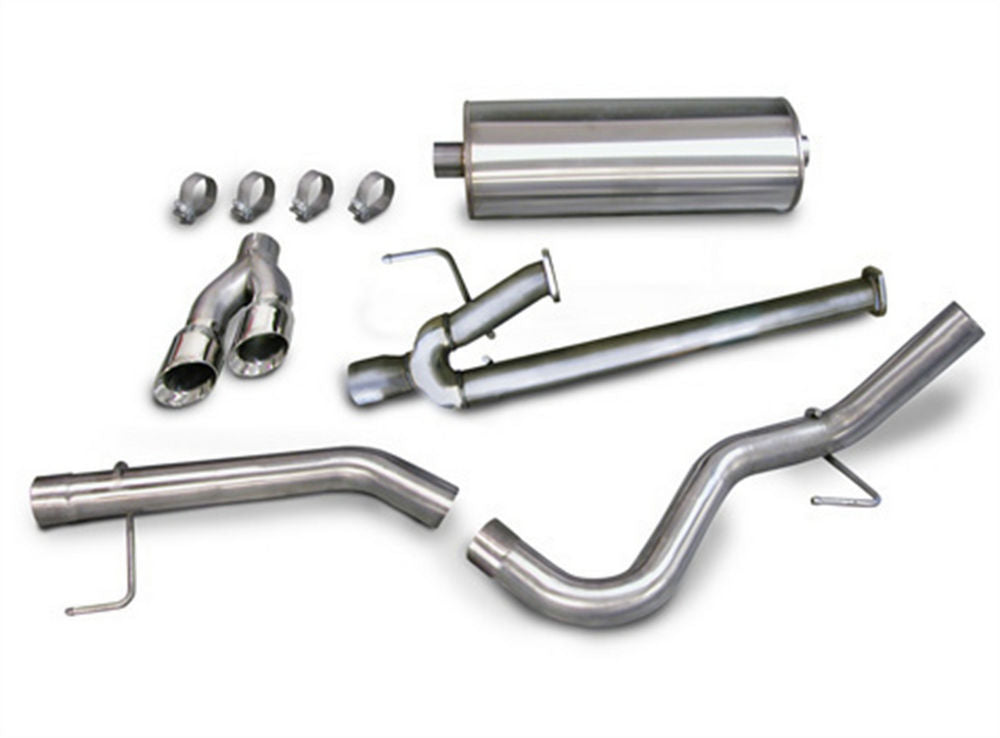 Corsa Performance 11- Toyota Tundra 5.7L Cat Back Exhaust Kit MPN COR14916 For Toyota Fullsize Truck 2011-18