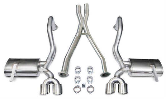 Corsa Performance Exhaust Cat-Back + X-Pip e - 2.5in Cat-Back + X-P MPN COR14962 For Chevy Corvette 1997-2004