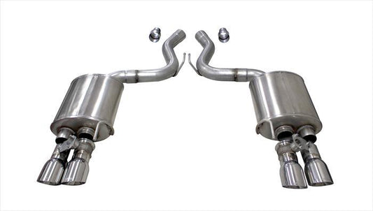 Corsa Performance 18- Mustang 5.0L Axle Back Exhaust MPN COR21002 For Ford Coyote, Mustang 2018-21