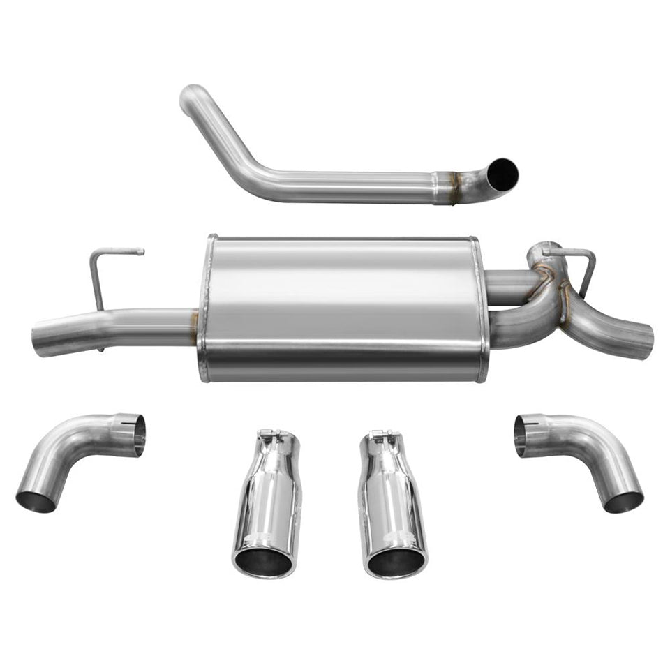 Corsa Performance   18-   Jeep JL 3.6L Axle Back Exhaust  COR21014