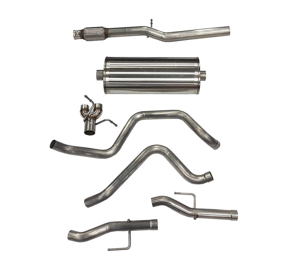 Corsa Performance   19-   GM P/U 1500 5.3L Cat Back Exhaust System  COR21028