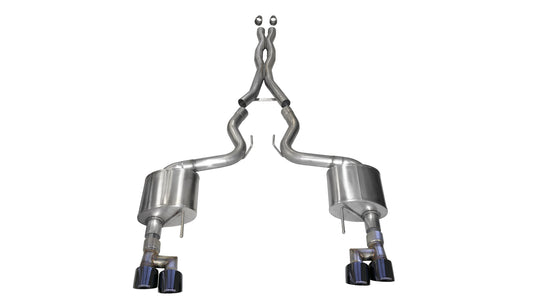 Corsa Performance   Exhaust Cat-Back   COR21040BLK