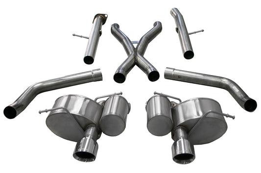 Corsa Performance   20-  Jeep Grand Cherokee 6.4L Cat Back Exhaust  COR21058