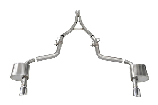 Corsa Performance 15-22 Dodge Charger 6.4L Cat Back Exhaust MPN COR21072 For Dodge, Mopar Gen III 2015-22