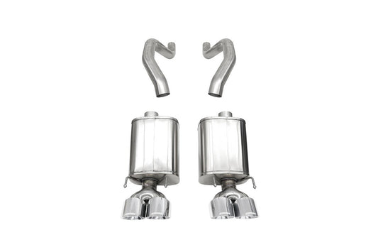 Corsa Performance Exhaust Axle Back MPN COR21077 For Chevy, GM Corvette, LS-Series 2006-13