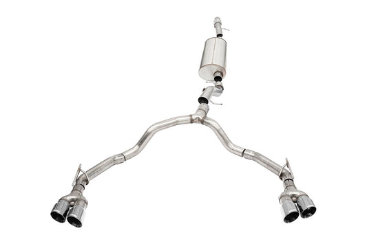Corsa Performance 21- Chevy Tahoe 6.2L Cat Back Exhaust MPN COR21129 For GM Fullsize, Fullsize SUV, LS-Series 2021-22