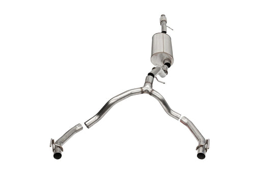 Corsa Performance 21- Cadillac Escalade 6.2L Cat Back Exhaust MPN COR21131 For GM Fullsize, Fullsize SUV, LS-Series 2021-22