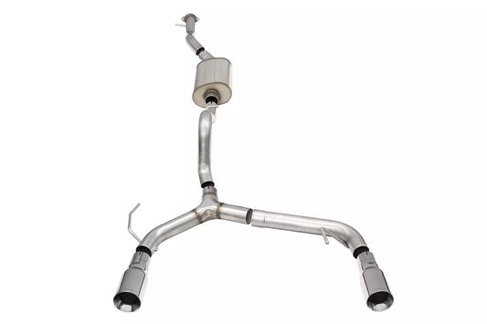 Corsa Performance 21- Ford Bronco 2.3L Cat Back Exhaust Kit MPN COR21206 For Ford Midsize SUV 2021-22